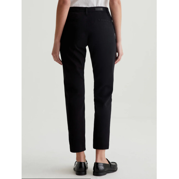 AG JEANS Adriano Goldschemid NWT Caden Tailored Trouser in Sulfur Black // 0 - Picture 4 of 16